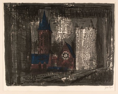 Lot 382 - Piper (John, 1903-1992). St James the Less, 1964, lithograph