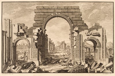 Lot 21 - Wood (Robert). The Ruins of Palmyra, otherwise Tedmor, in the Desart, 1753