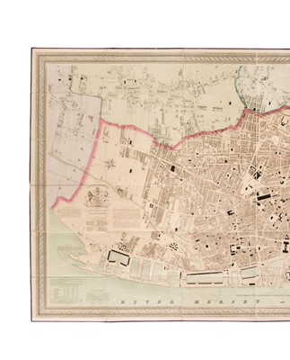 Lot 140 - Liverpool. Gage (M. A.). Trigonometrical Plan of the Town and Port of Liverpool, 1836