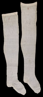 Lot 499 - George (King of Great Britain and Ireland, 1762-1830). Silk stockings, 1821