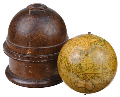 Lot 145 - Miniature globe. Newton's New & Improved Terrestrial Globe, Published by Newton & Son, circa 1860