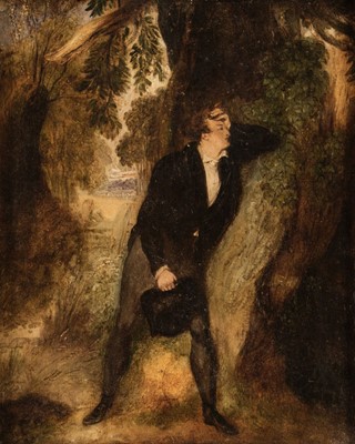 Lot 131 - Ward (Edward Matthew, 1816-1879). Lord Byron, after his refusal by Mary Chaworth, a Study