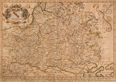 Lot 156 - Poland. Blome (Richard). A Mapp of the Estates of the Crowne of Poland..., 1669