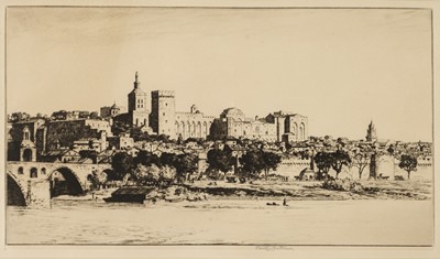 Lot 351 - Anderson (Stanley, 1884-1966). Five drypoint etchings of France, 1926