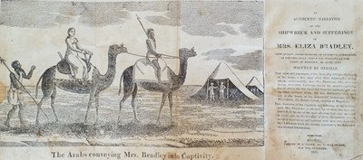 Lot 40 - Bradley (Eliza). An Authentic Narrative of the Shipwreck and Suffering of Mrs. E. Bradley, 1821