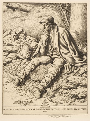 Lot 352 - Anderson (Stanley, 1884-1966). Stone Breaker & The Basket-Maker, 1940/41