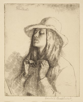 Lot 346 - Brockhurst (Gerald Leslie, 1890-1978). Melisande, etching