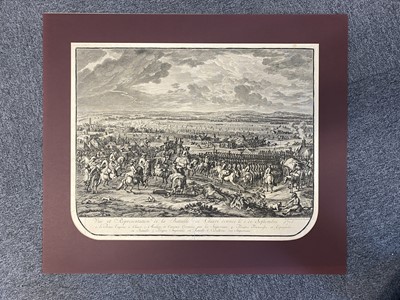 Lot 85 - Van Huchtenburg (Jan, 1647-1733). Battle Scenes, set of 8, etchings