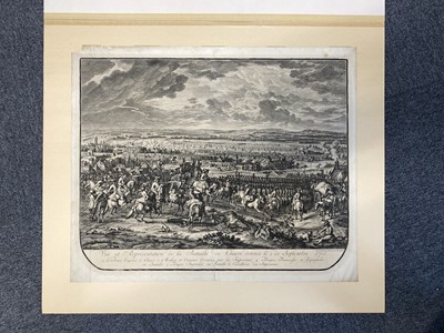 Lot 85 - Van Huchtenburg (Jan, 1647-1733). Battle Scenes, set of 8, etchings
