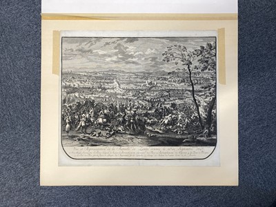Lot 85 - Van Huchtenburg (Jan, 1647-1733). Battle Scenes, set of 8, etchings