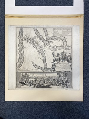 Lot 85 - Van Huchtenburg (Jan, 1647-1733). Battle Scenes, set of 8, etchings