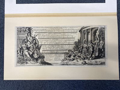 Lot 85 - Van Huchtenburg (Jan, 1647-1733). Battle Scenes, set of 8, etchings
