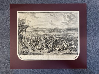 Lot 85 - Van Huchtenburg (Jan, 1647-1733). Battle Scenes, set of 8, etchings