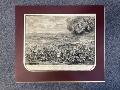Lot 85 - Van Huchtenburg (Jan, 1647-1733). Battle Scenes, set of 8, etchings
