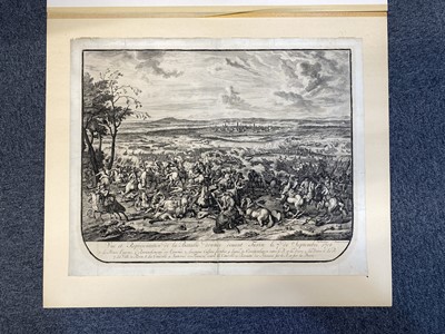Lot 85 - Van Huchtenburg (Jan, 1647-1733). Battle Scenes, set of 8, etchings
