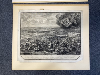 Lot 85 - Van Huchtenburg (Jan, 1647-1733). Battle Scenes, set of 8, etchings
