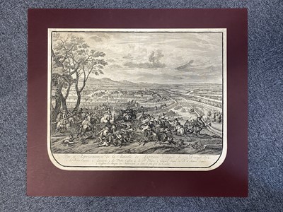 Lot 85 - Van Huchtenburg (Jan, 1647-1733). Battle Scenes, set of 8, etchings