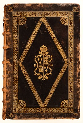 Lot 266 - Binding for Queen Mary I of England and Ireland. Polydori Vergilii Urbinatis Anglicae... , 1555