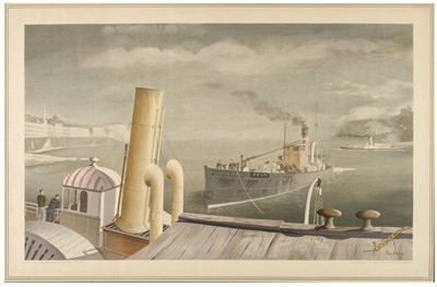 Lot 362 - Kelly (Felix, 1914-1994). Drifters and Steamers, 1946