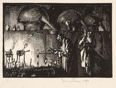 Lot 329 - Brangwyn (Frank, 1867-1956). Les Villes Tentaculaires, 1919