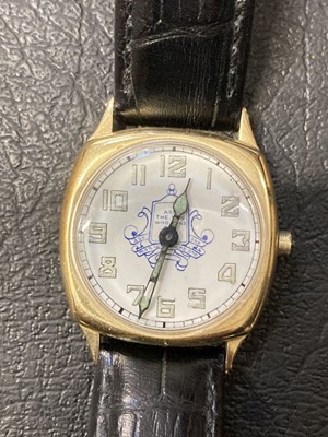 Lot 601 - Wristwatch. A 14K gold Waltham & Co gents wristwatch