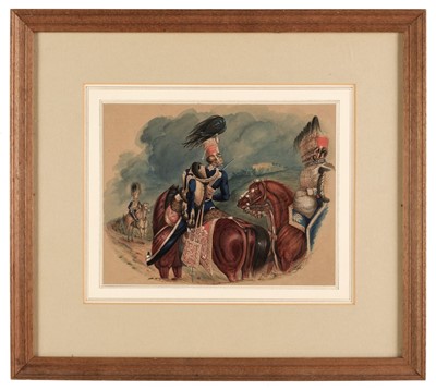 Lot 37 - Read (Blackwood Moutray, 1820-1865). 'A Captains address to his Squadron', watercolour