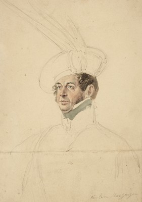 Lot 158 - Dighton (Denis, 1792-1827). Portrait Sketch of Sir Evan Macgregor..., and one other