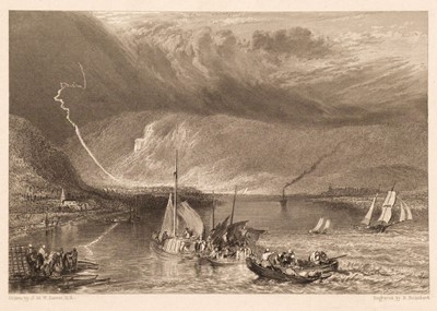 Lot 322 - Turner (Joseph Mallord William). A collection of 55 proof engravings of European views, circa 1830s