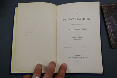 Lot 44 - Blacker (W.). Art of Angling, and Complete System of Fly Making, 1st edition, London: 1842