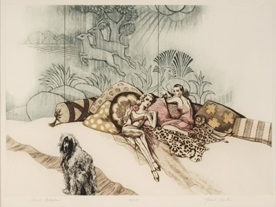 Lot 411 - Martin (Frank, 1921-2005). Sèvres Babylone, circa 1981, colour etching