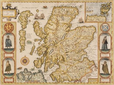 Lot 159 - Scotland. Speed (John). The Kingdome of Scotland, John Sudbury & George Humble, [1676]