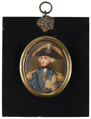 Lot 283 - Nelson (Horatio, 1758-1805). A portrait miniature, after Lemuel "Francis" Abbott (1760-1803)