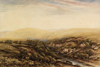 Lot 209 - Orrock (James, 1829-1913). River Irthing, Gilsland, Cumberland, 1886, watercolour on card