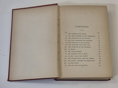 Lot 755 - Wells (H. G.) The Invisible Man, 1st edition, 1897