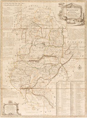 Lot 99 - Folding Maps. A Collection of 5 Folding Maps, late 18th century