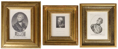 Lot 292 - Nelson (Horatio, 1758-1805). A collection of portrait miniatures