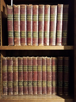 Lot 126 - Sporting Magazine or Sporting Calendar, 146 volumes, 1793-1870