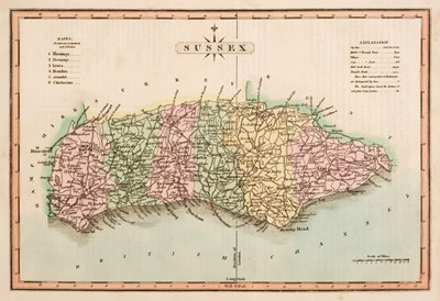 Lot 41 - Ellis (George). Ellis's New and Correct Atlas of England and Wales..., 1819