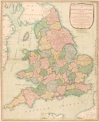 Lot 91 - British Isles. A collection of eleven maps, 18th & 19th century