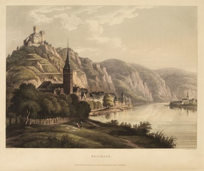 Lot 8 - Gerning (Baron J. I. Von). A Picturesque Tour, London: Ackerman, 1820