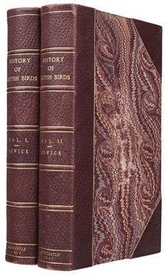 Lot 74 - Bewick (Thomas). A History of British Birds, 2 volumes, royal 8vo edition, 1826