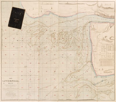 Lot 173 - Liverpool. Walker (J & C), Liverpool Bay surveyed by the Marine Surveyor..., 1866