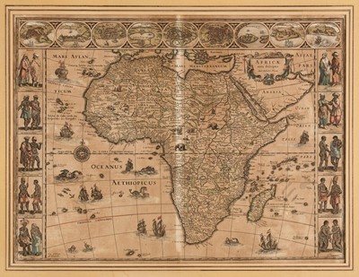 Lot 134 - Africa. Blaeu (Willem Janszoon), Africae nova descriptio..., circa 1650