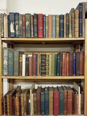 Lot 255 - Fiction & Poetry. A large collection of mostly 19th & early 20th century fiction & poetry