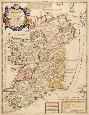 Lot 163 - Ireland. Nolin (J. B.), Le Royaume D'Irlande Divise en Provinces..., Paris, circa 1790