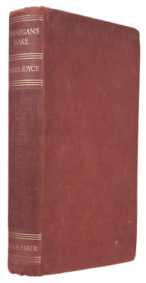 Lot 423 - Joyce (James). Finnegan's Wake, 1st edition, London: Faber and Faber, 1939