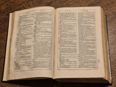 Lot 289 - Cotgrave (Randle). A Dictionary of the French and English Tongues, 1st edition, 1611