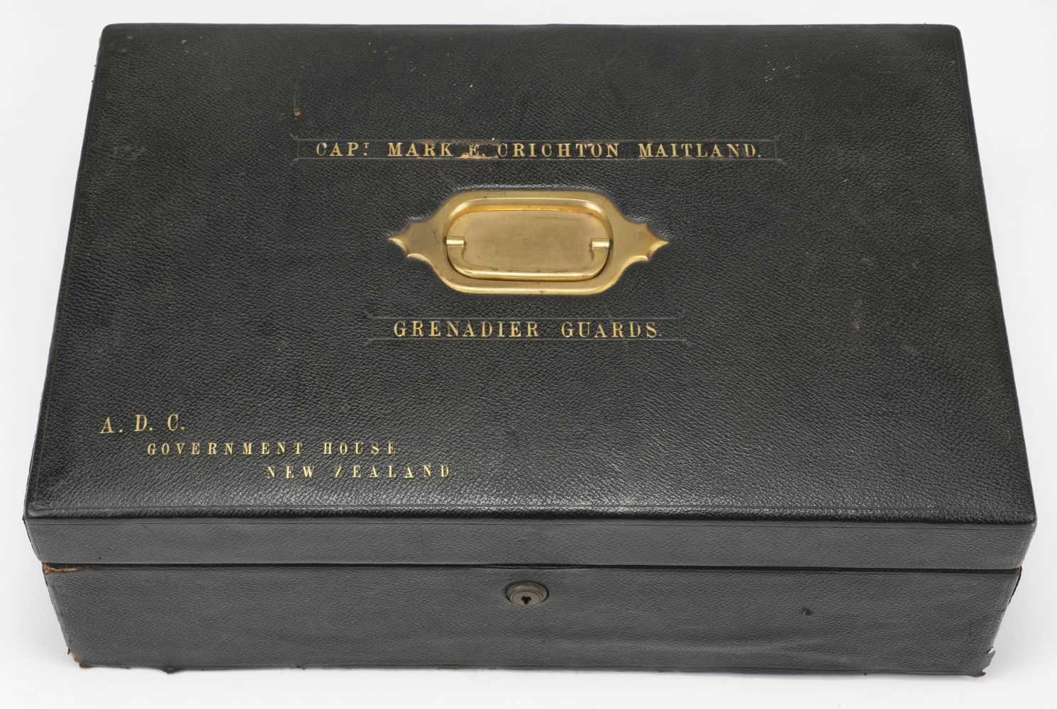 Colonel Fill Box Lot 32 - Grenadier Guards. An Edwardian military