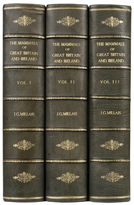 Lot 111 - Millais (John Guille). The Mammals of Great Britain and Ireland, 3 volumes, 1904-06