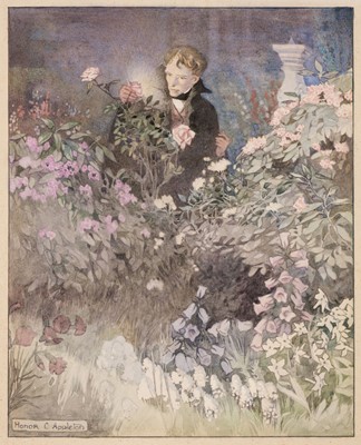 Lot 482 - Appleton (Honor. C., 1879-1951). "Rose Garden", watercolour on paper